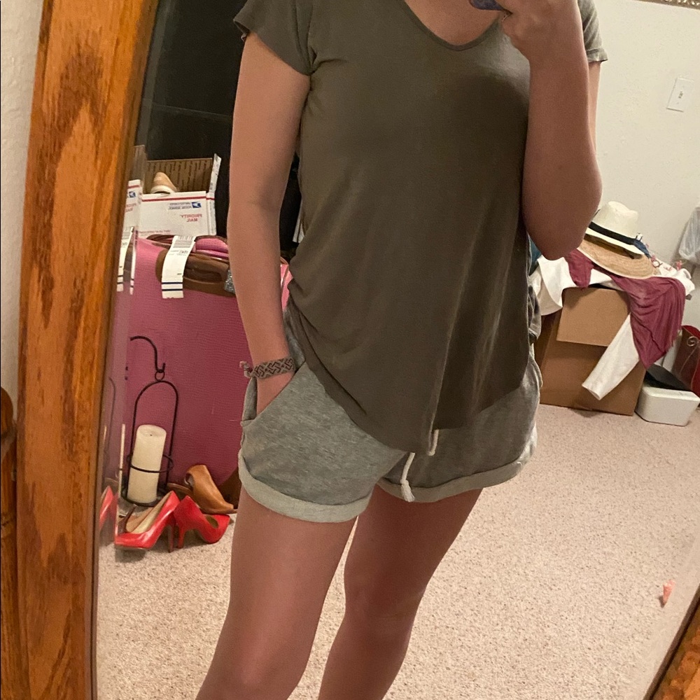 Sweat pant shorts